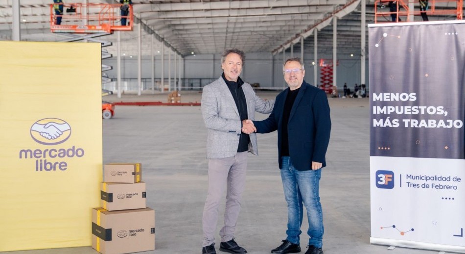 Mercado Libre invertirá US$65 millones en un centro logístico en Tres de Febrero