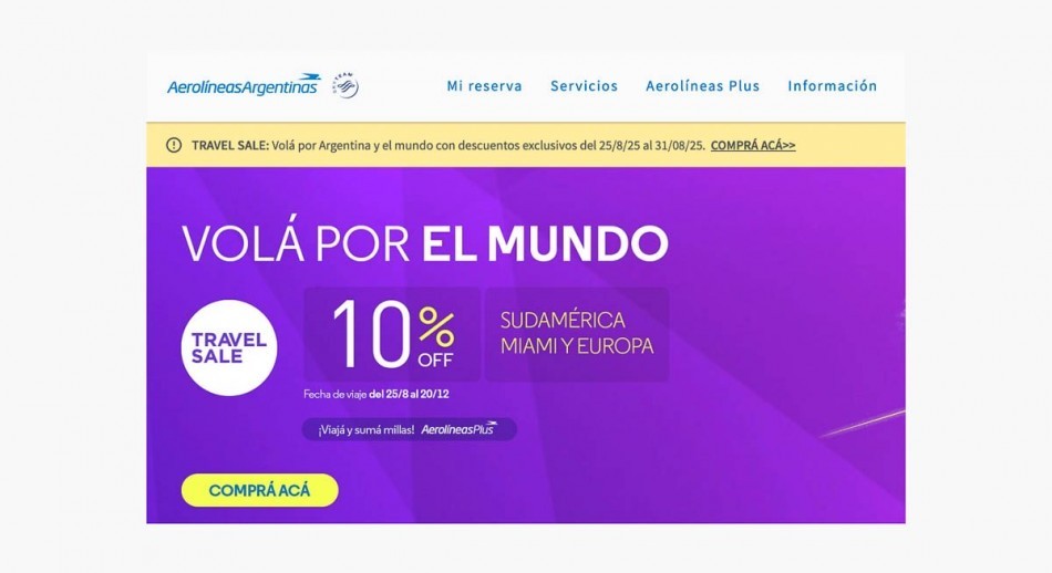 Travel Sale: cómo conseguir vuelos baratos y aprovechar las mejores promociones