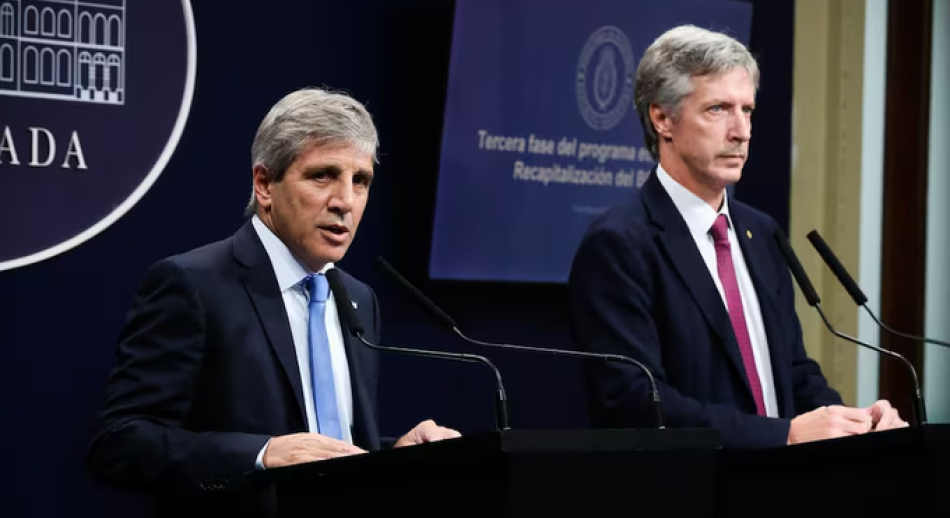 Gobierno blanquea que el Tesoro intervendrá con venta de divisas para contener la presión cambiaria