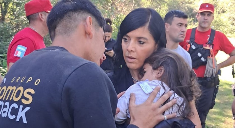 Hallaron con vida a Esmeralda, la nena de 2 años que desapareció en Cosquín